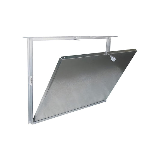 Steel access door for crawl spaces