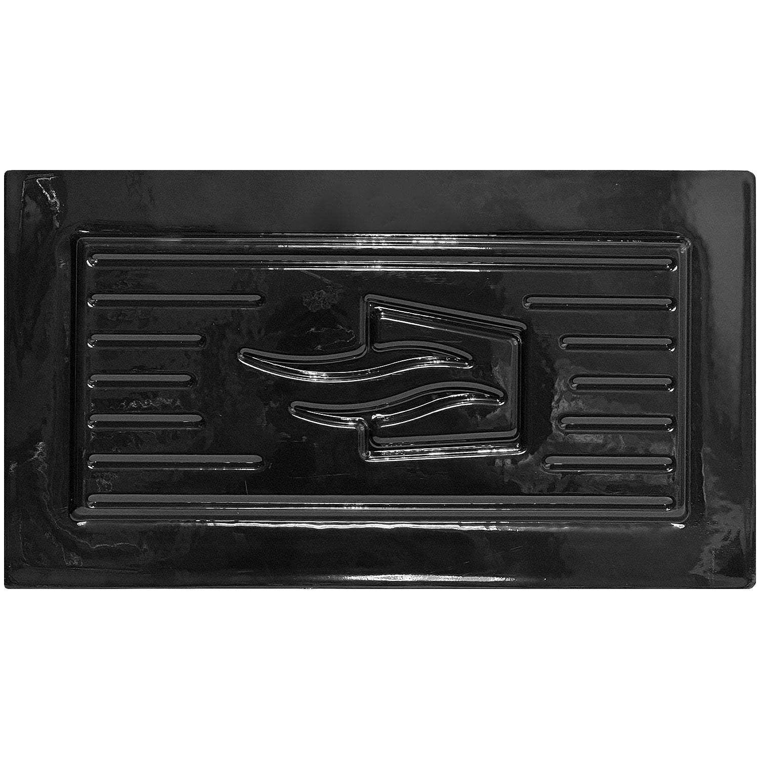 Back of shallow depth vent cover (black)