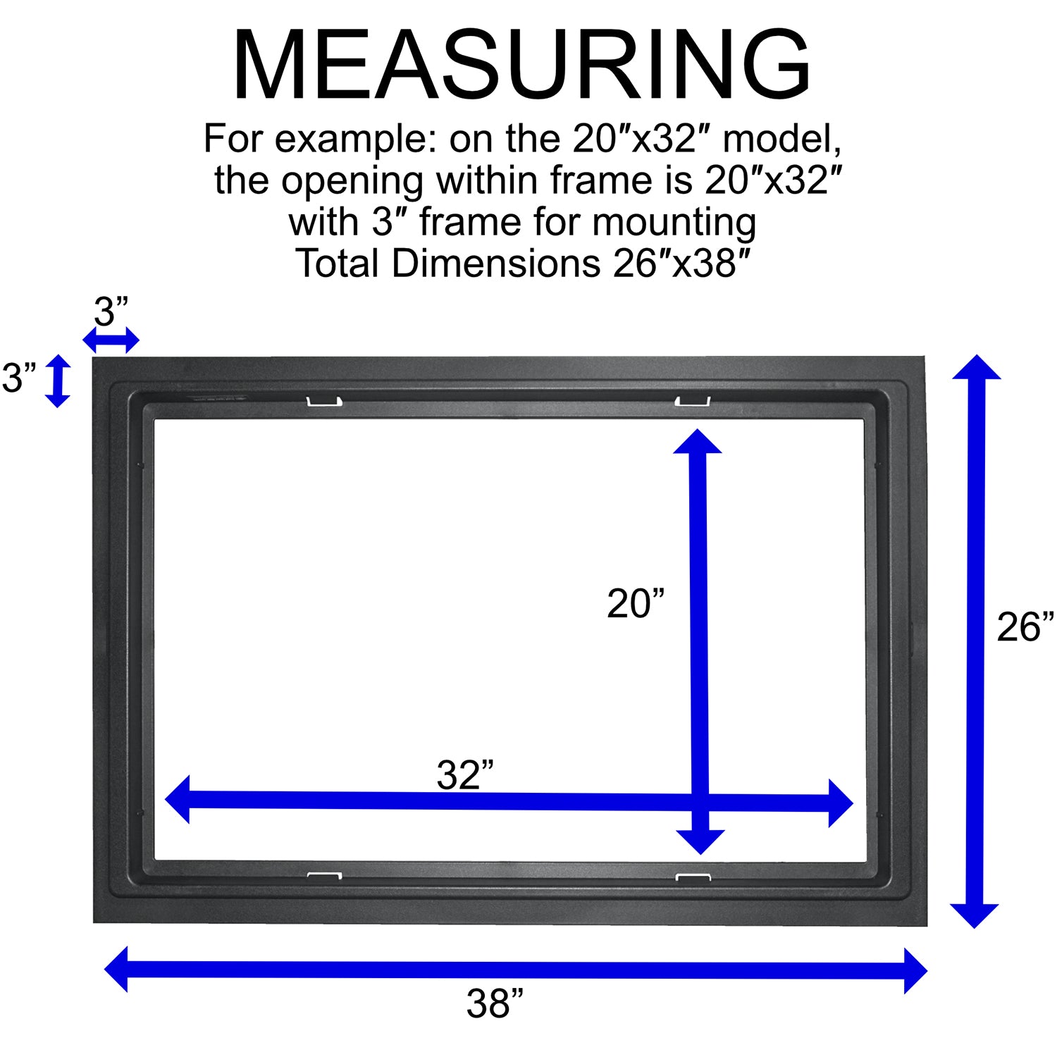 Measuring for your crawl space door