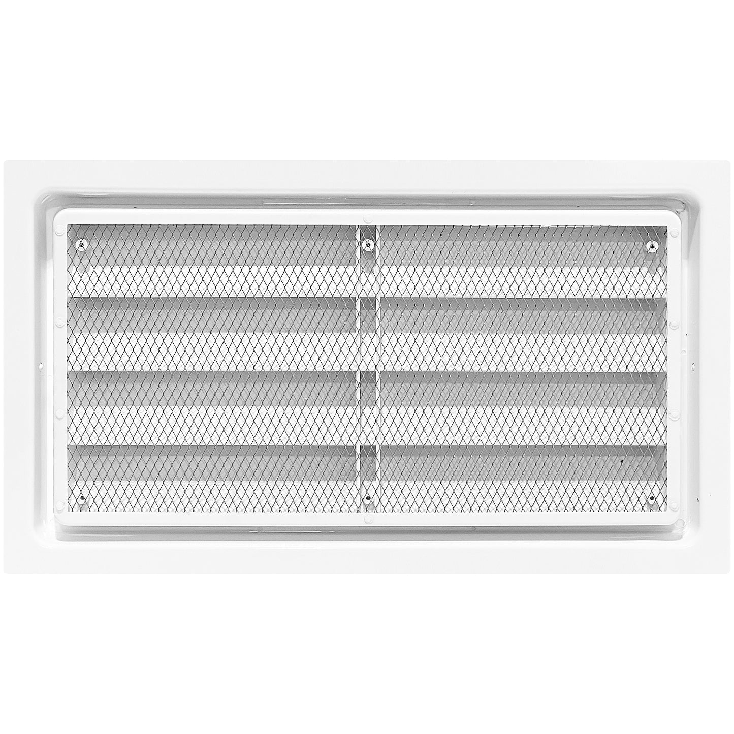 Back of white manual air vent