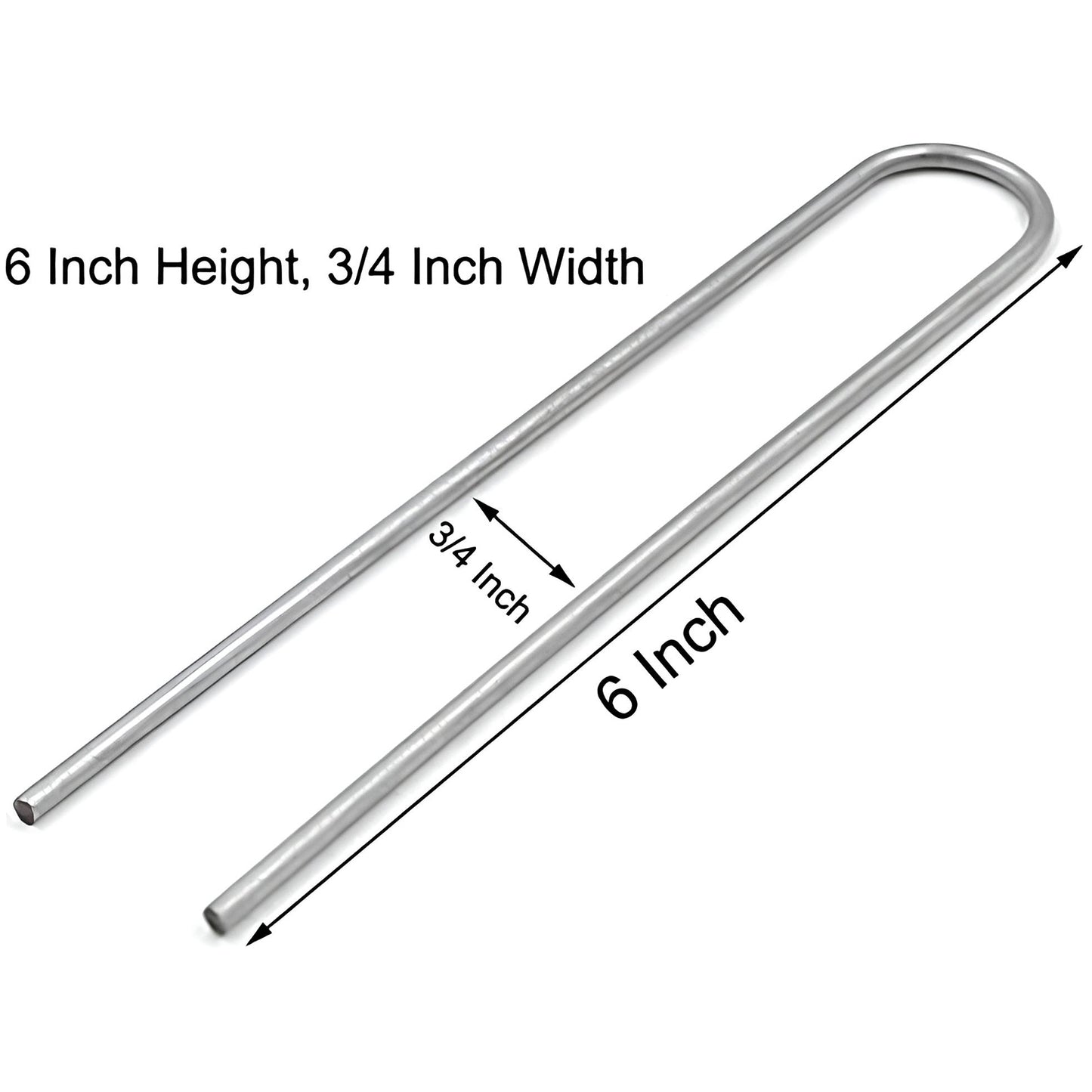 Landscaping stakes measurements