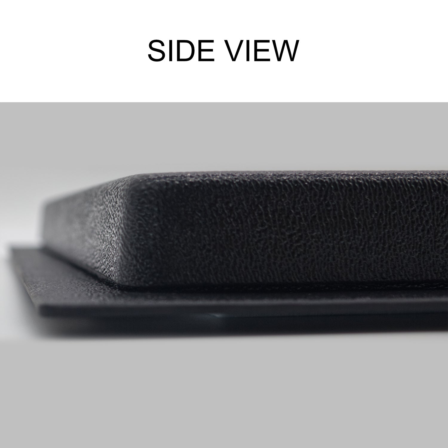 Side view of a crawl space door