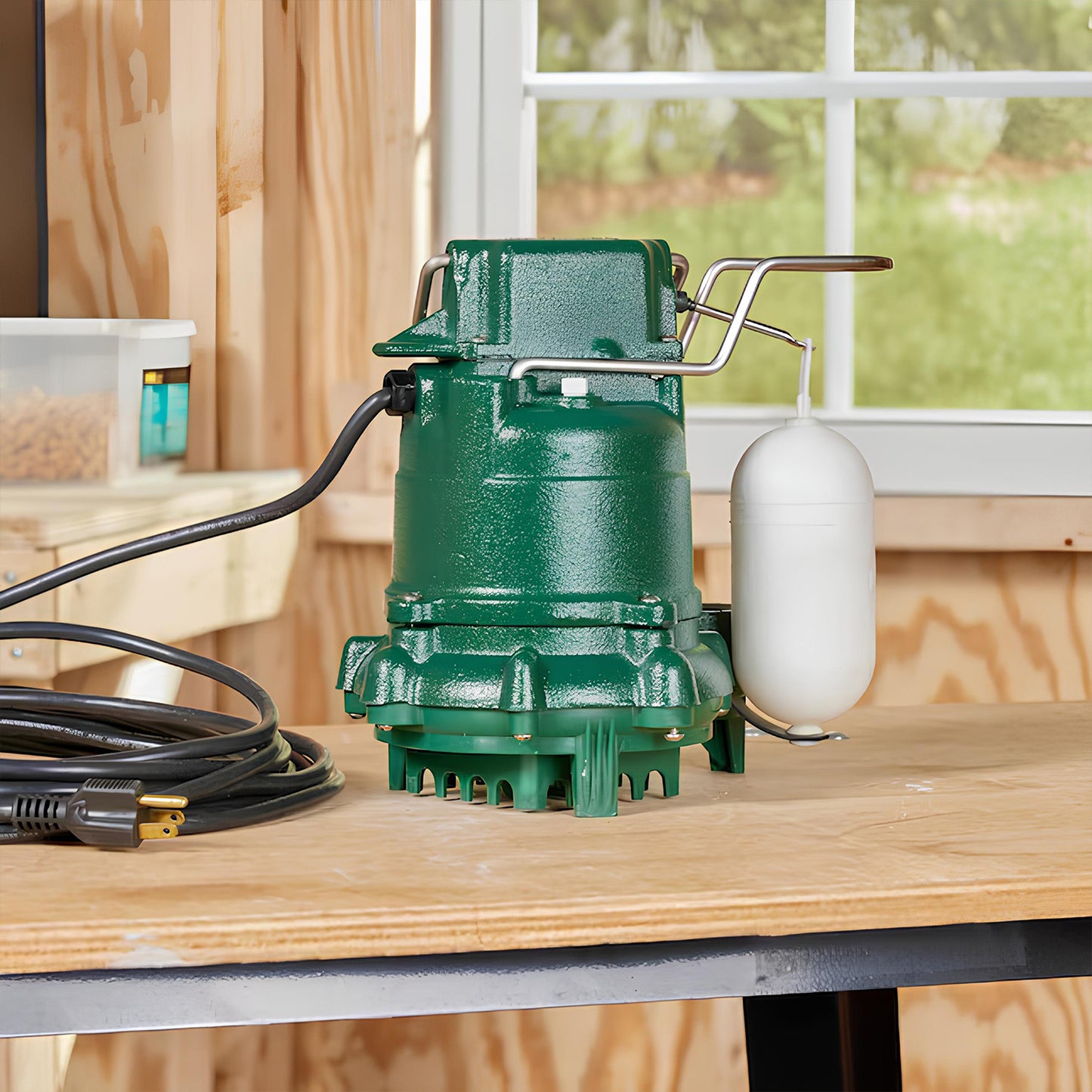 Durable cast iron body