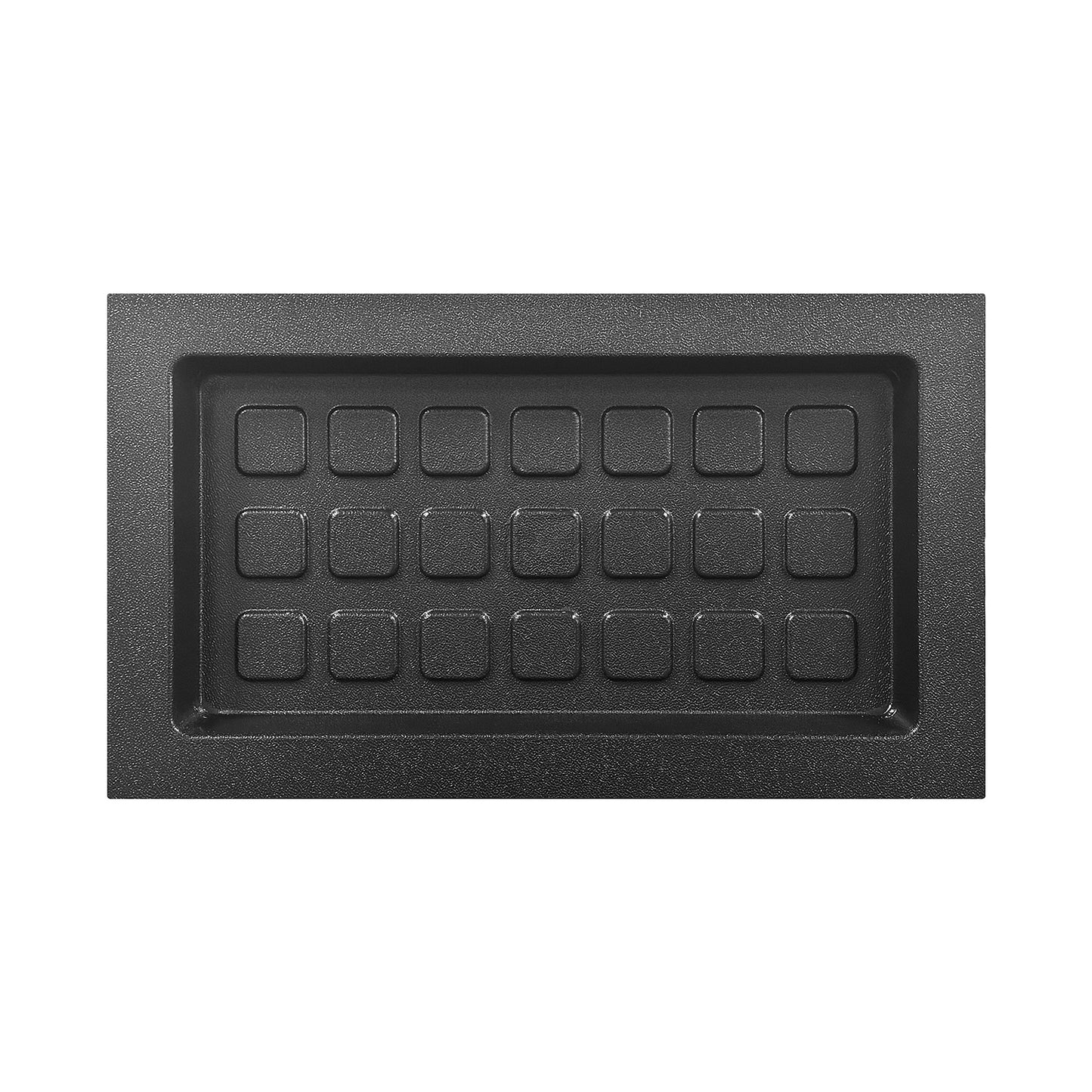 Recessed vent cover (black)