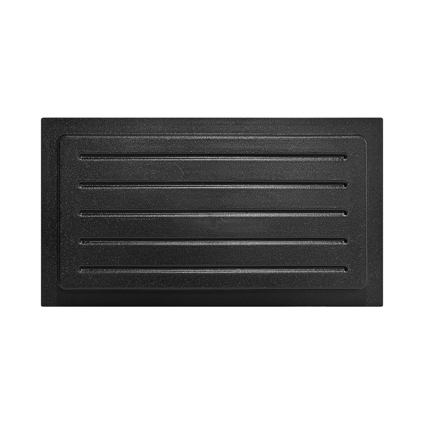 Small outward mounted vent cover (black)