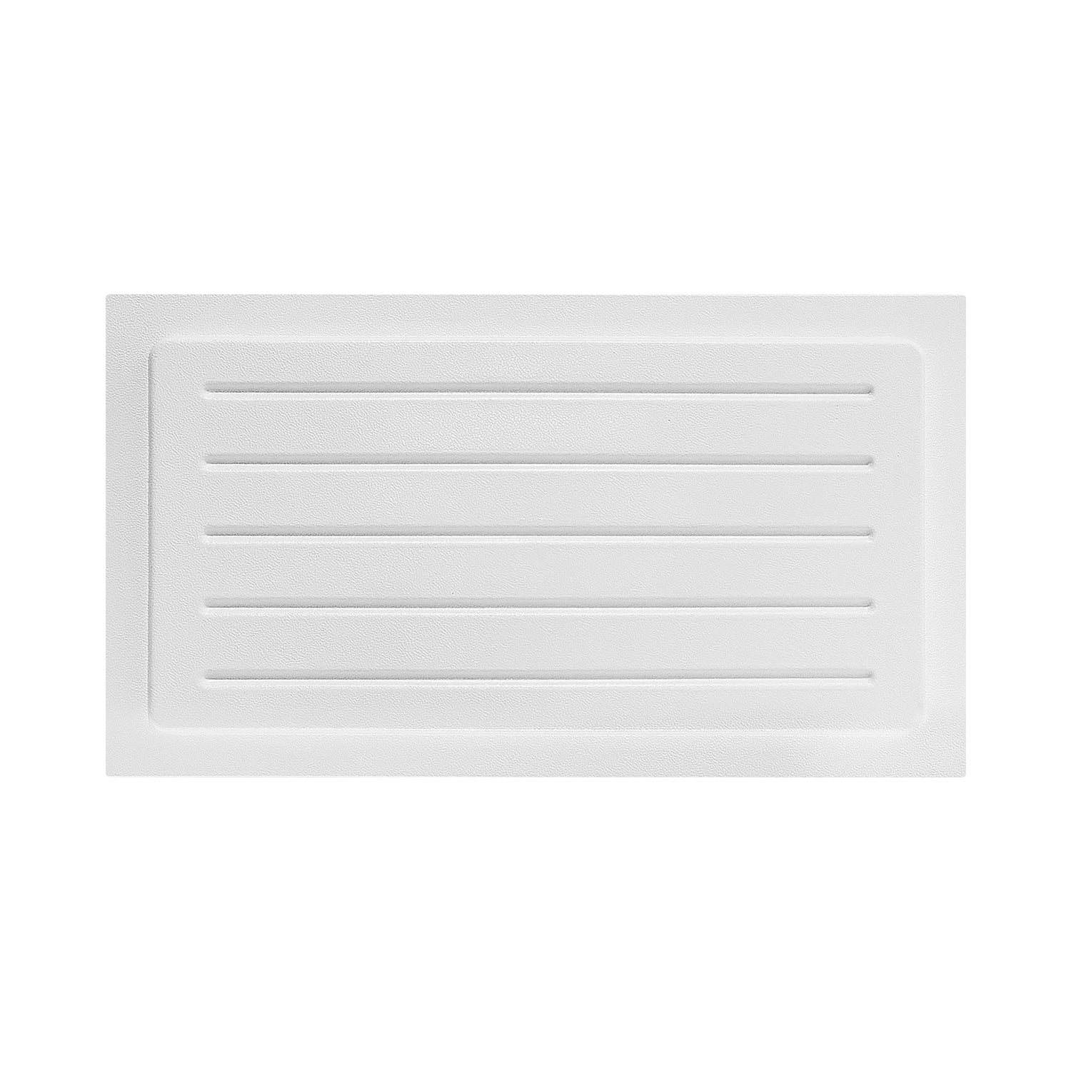 Large outward mounted vent cover (white)
