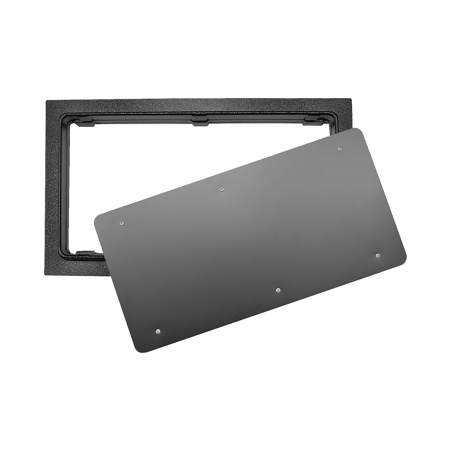 Solid black flood vent