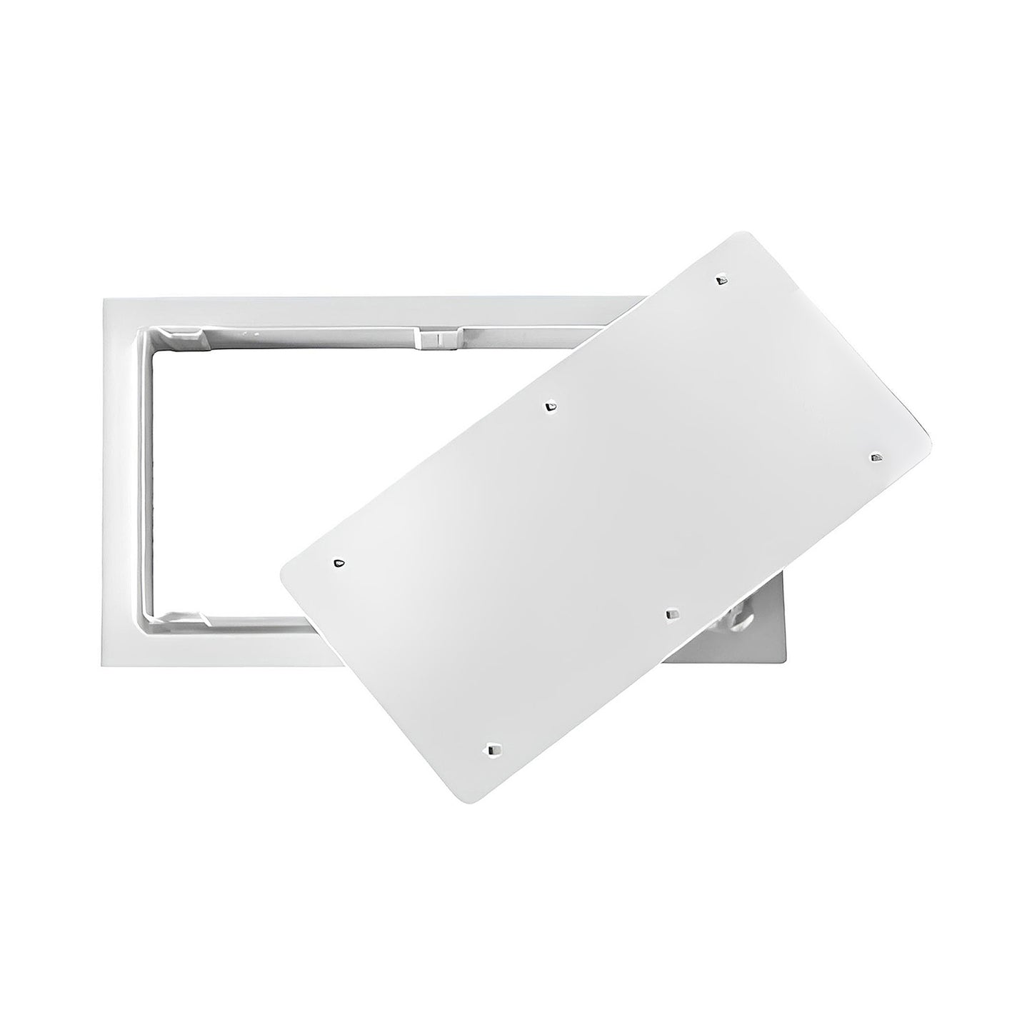 Solid white flood vent