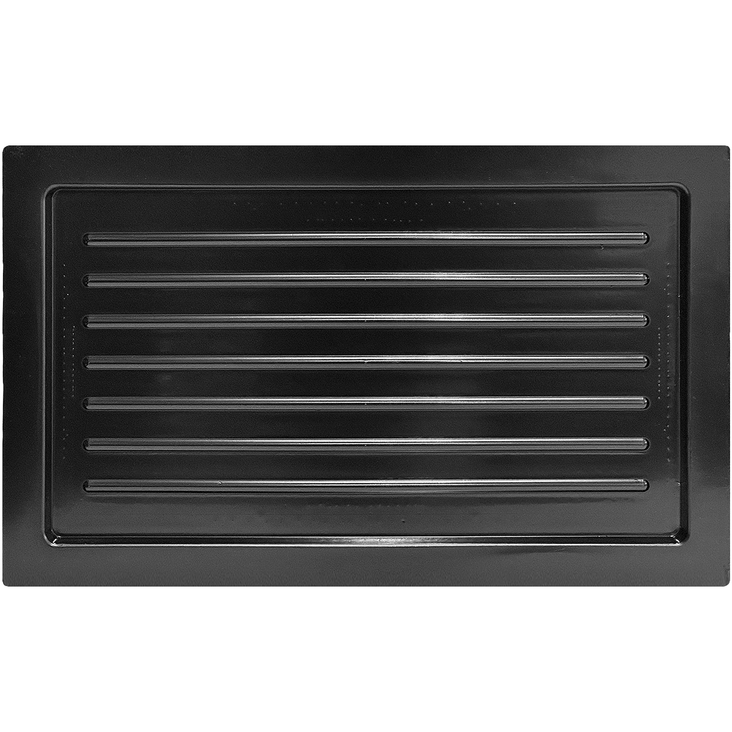 Back of large outward mounted vent cover (black)