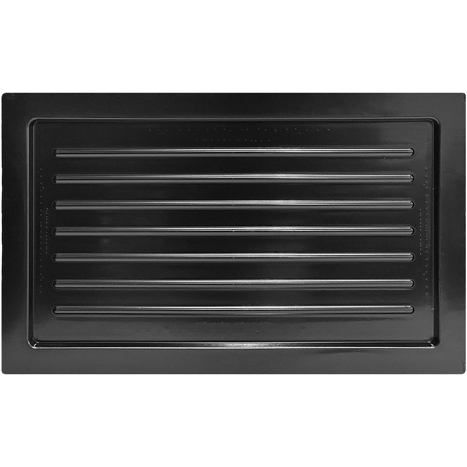 Back of large outward mounted vent cover (black)