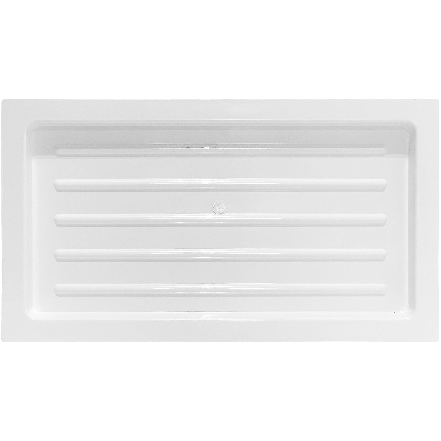 Back of outward mounted vent cover (white)
