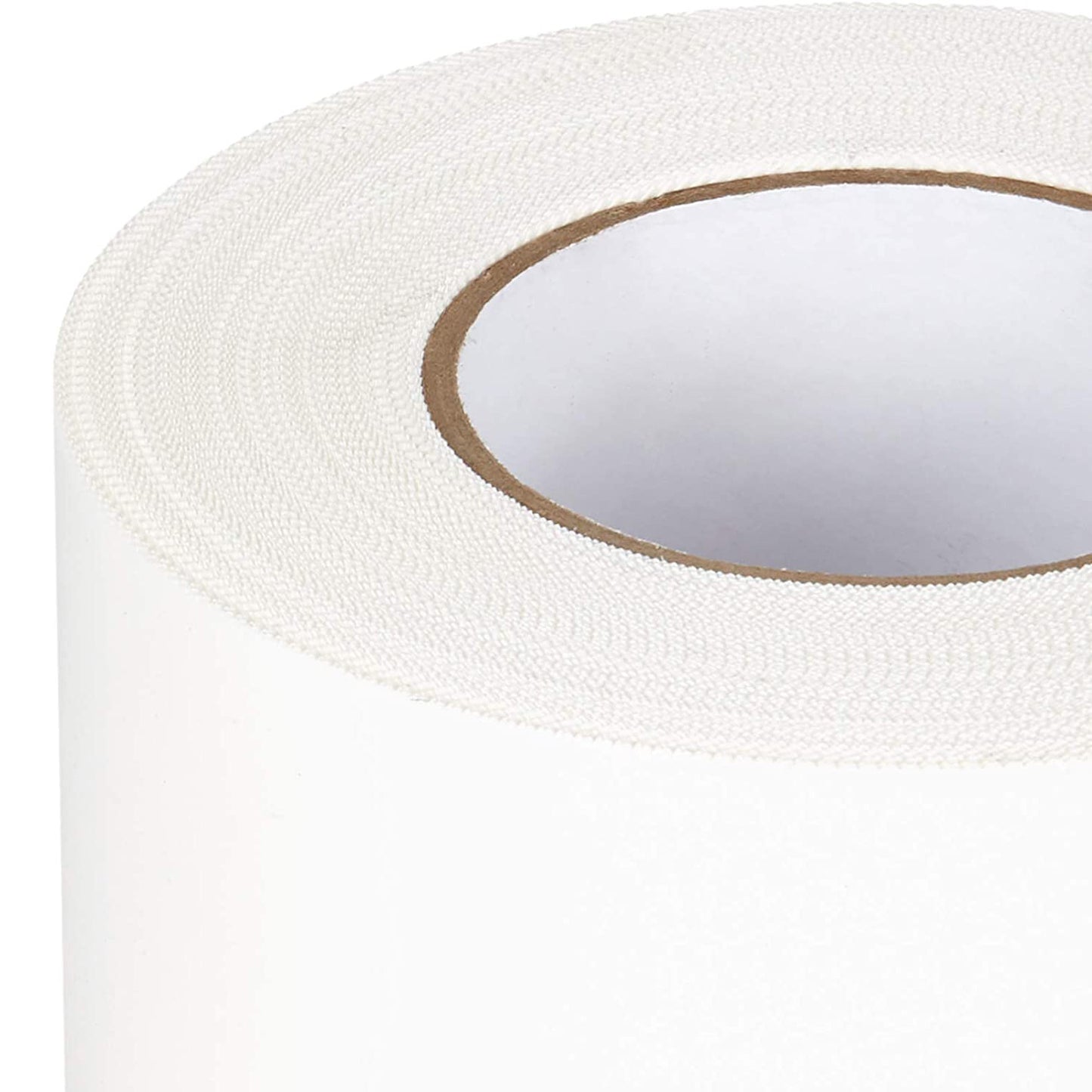 Detailed view of white seam tape