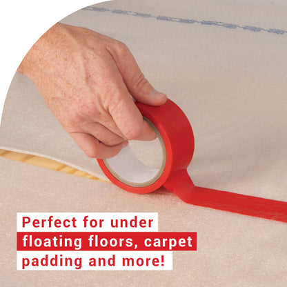 Use on carpet padding
