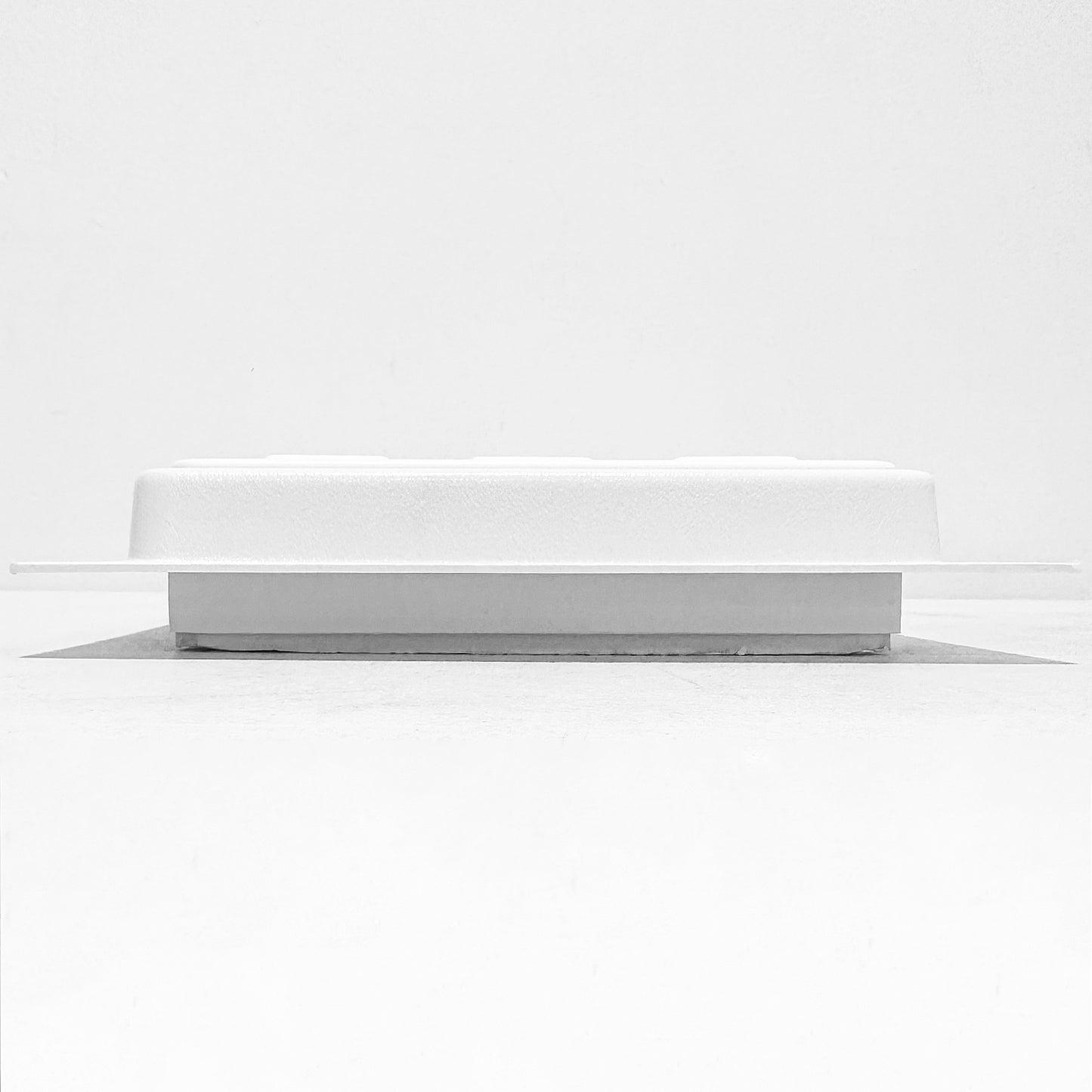 White Insulated Flood Vent - Side View 2