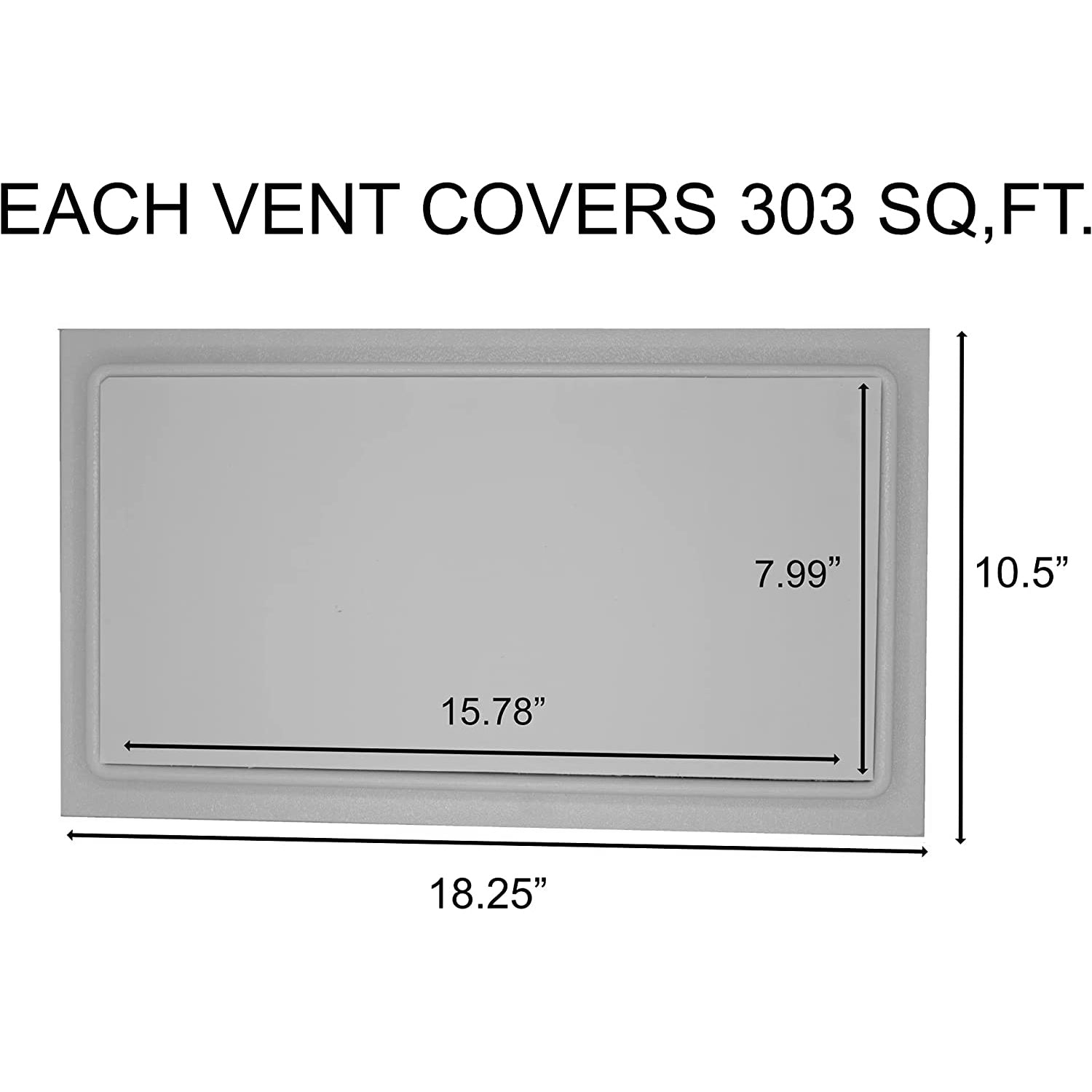 Insulated Flood Vent Coverage