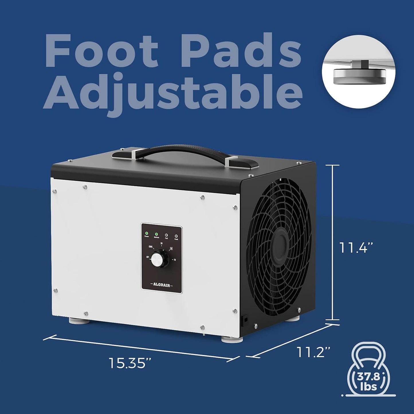 Adjustable foot pads
