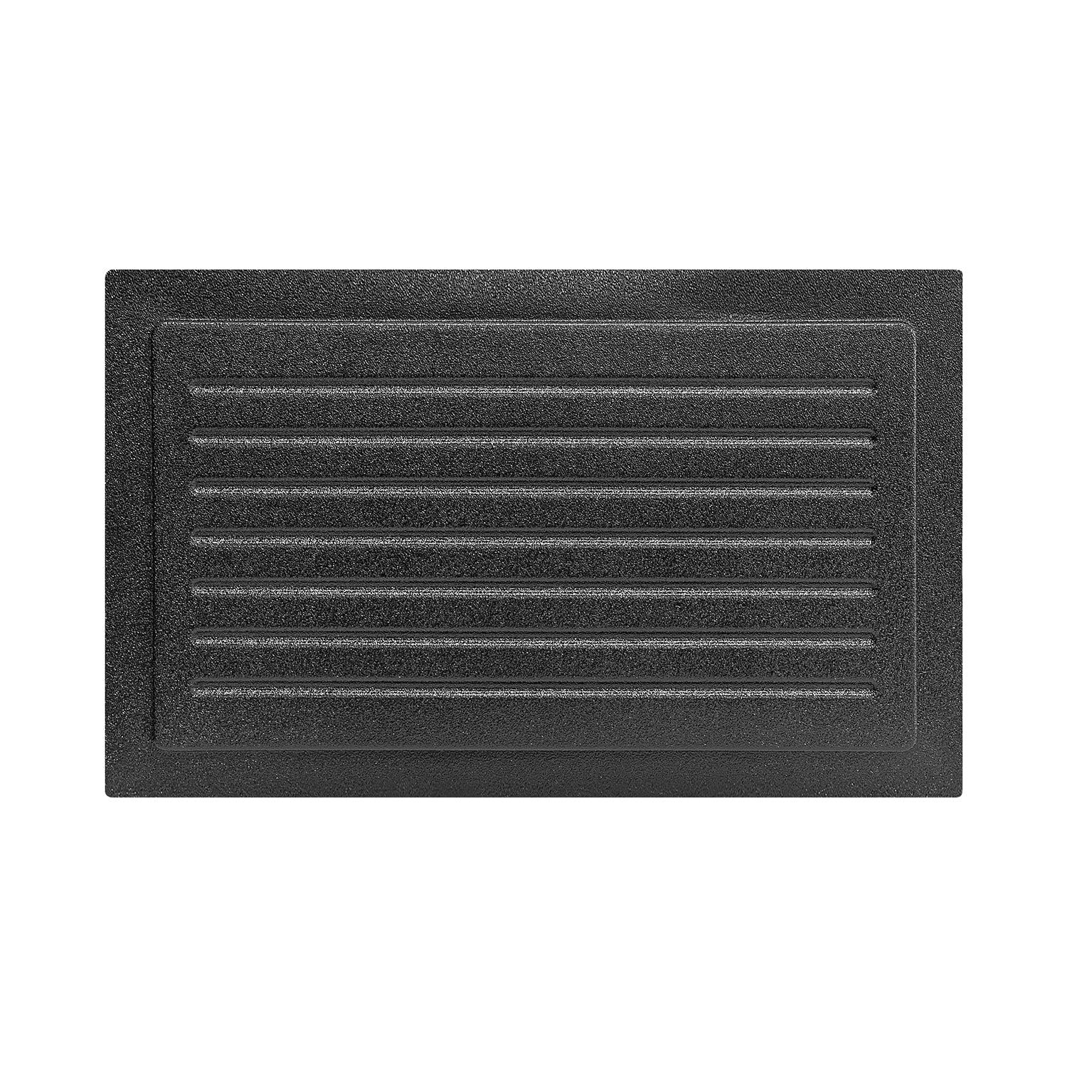 Large outward mounted vent cover (black)