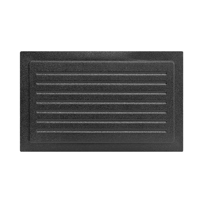 Large outward mounted vent cover (black)